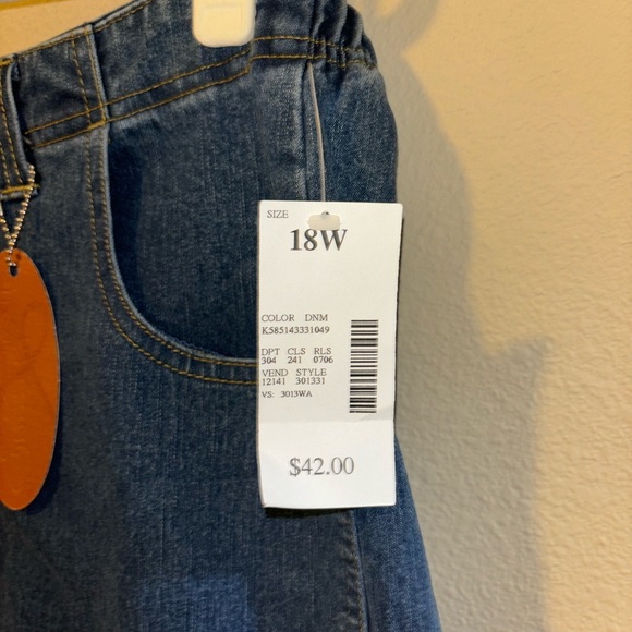 NWT Denim Midi Skirt - Picture 3 of 4